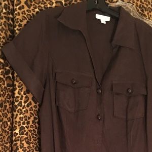 Charter Club linen dress with belt